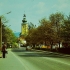 Most od světelné křižovatky směr náměstí Rožnov - 1981